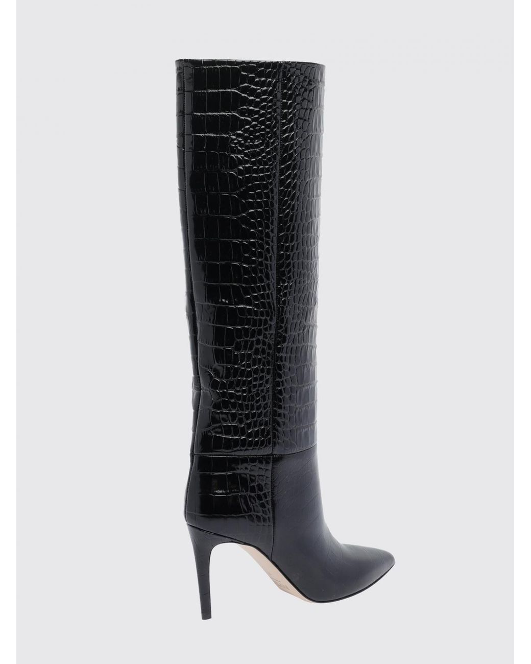 Paris Texas Black Knee-High Boots