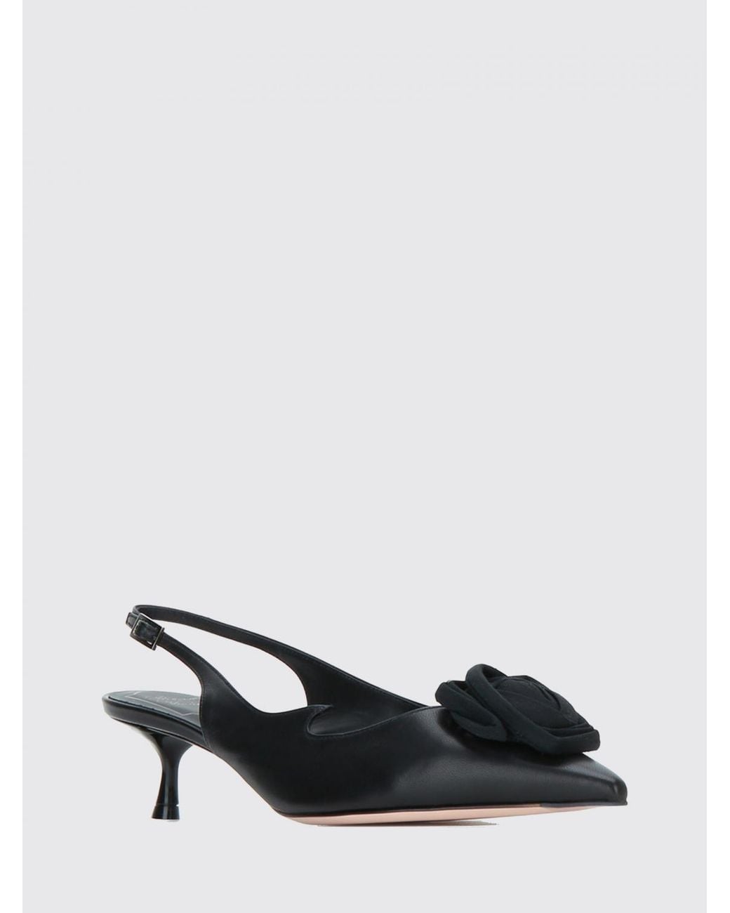 Roger Vivier Black Slingback Pumps