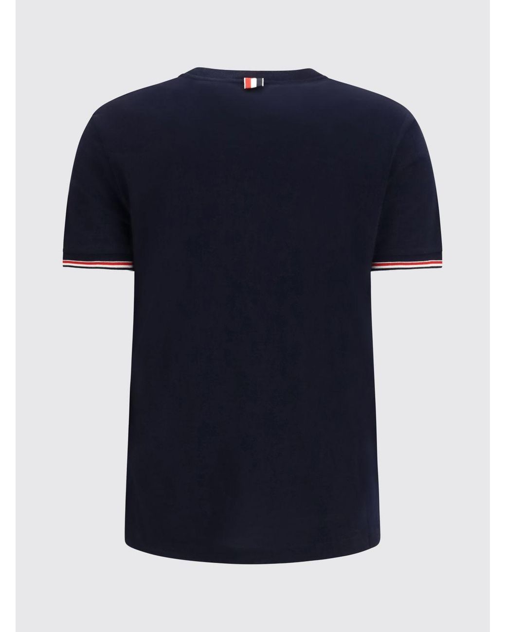 Thom Browne Blue 4-Bar Merino Wool T-Shirt