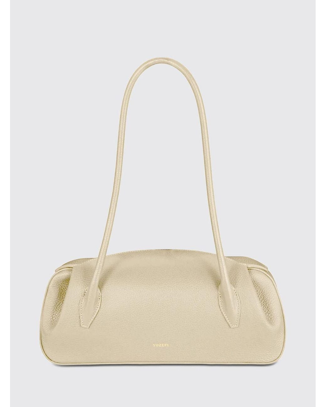 Yuzefi Natural Oyster Shoulder Bag