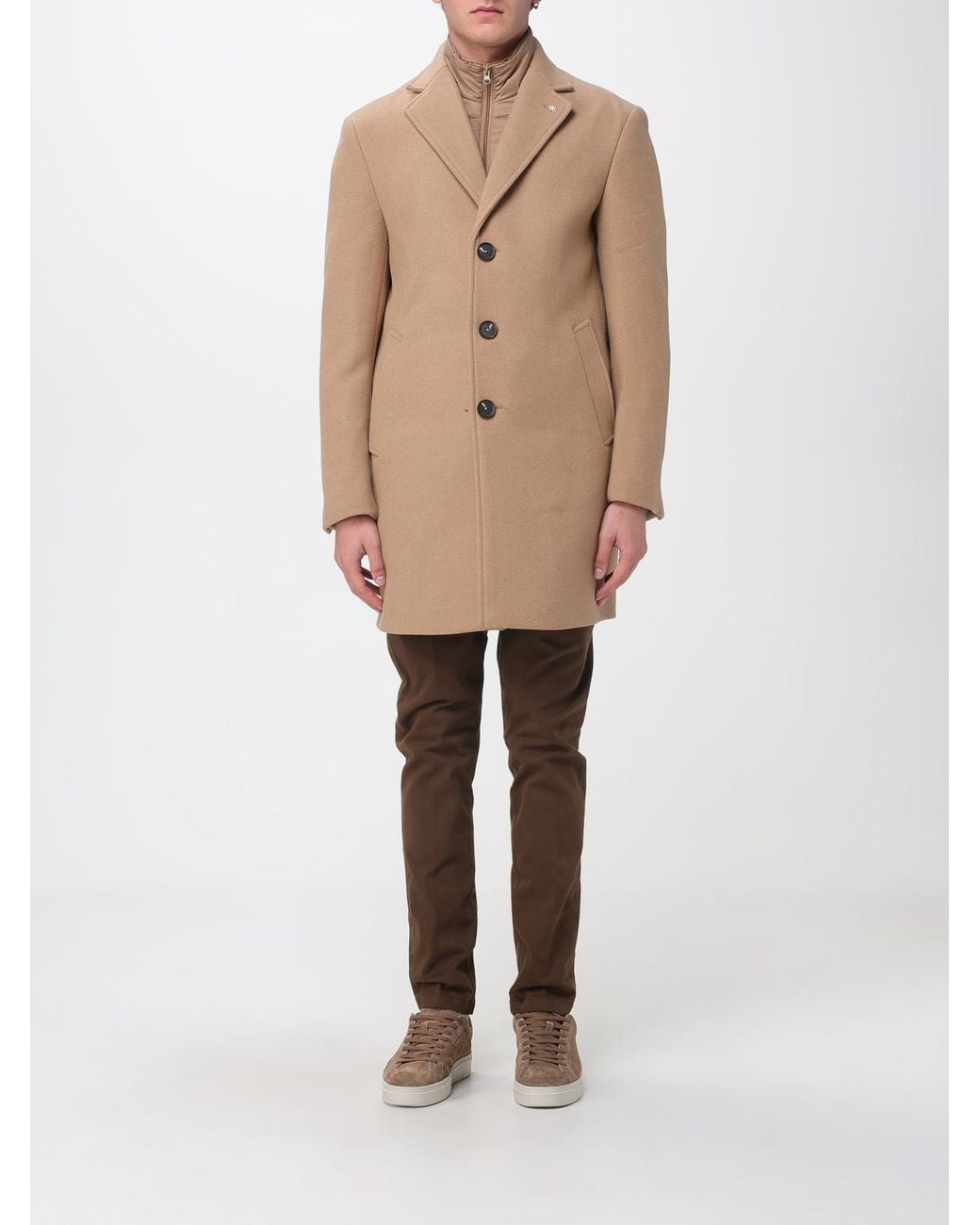 Manuel Ritz Natural Coat for men