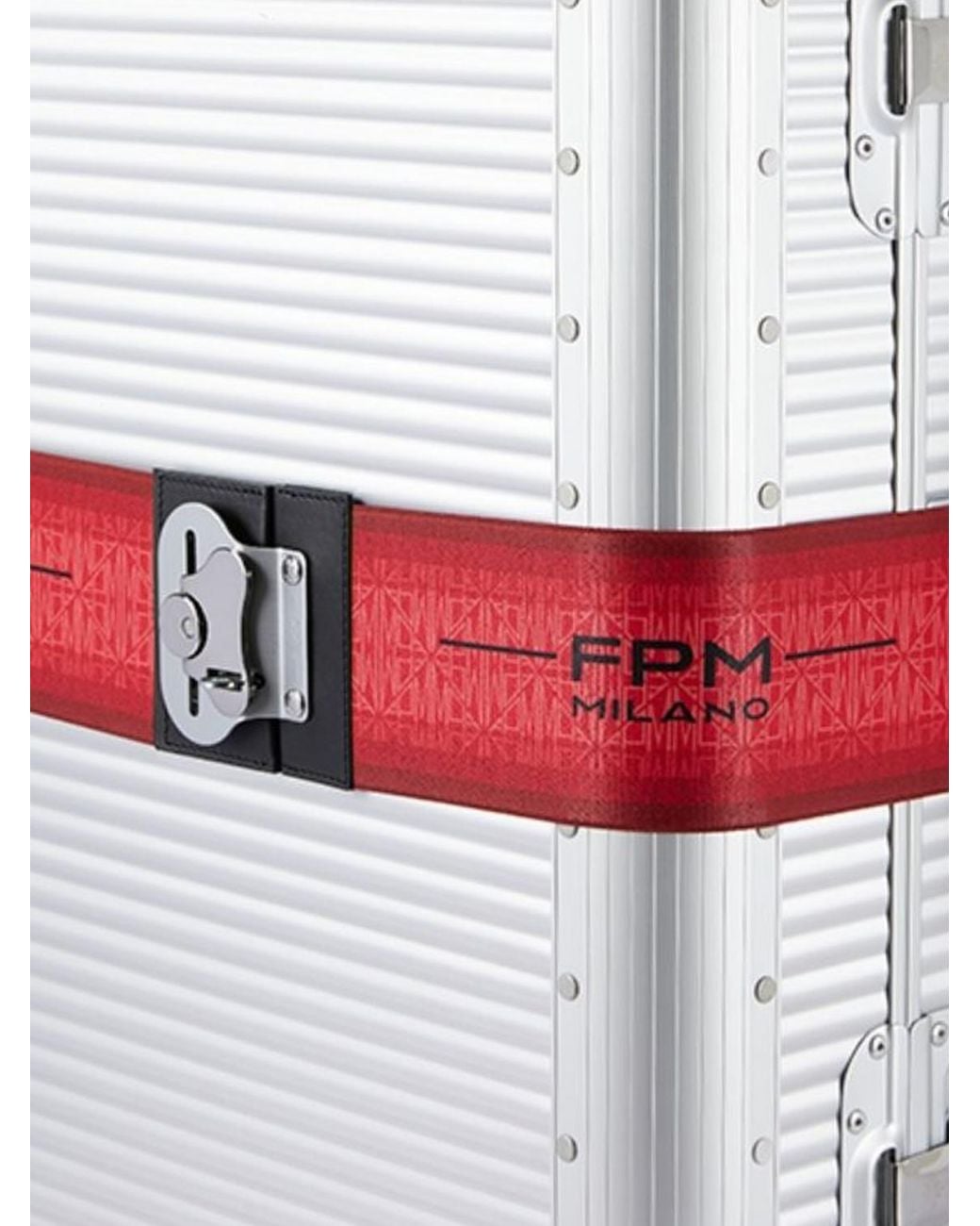 Fpm Milano White Butterfly Elastic Belt M for men