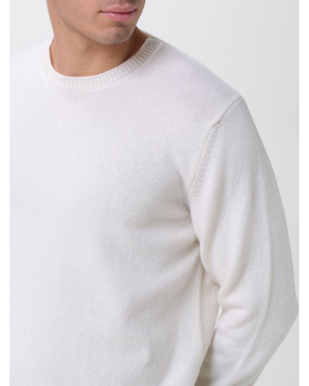 Pullover di Zanone in White da Uomo