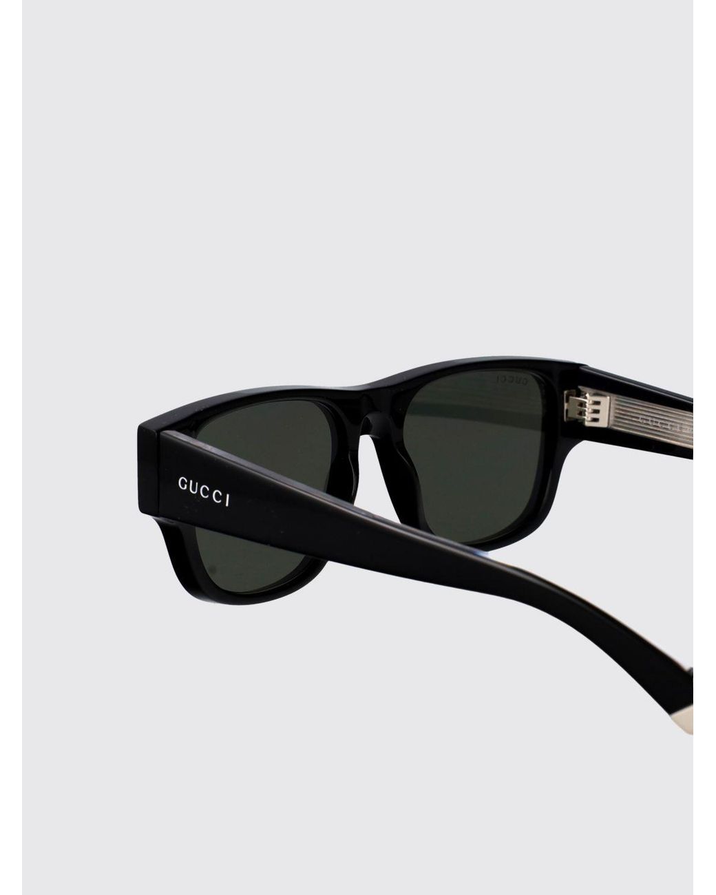 Gucci Black Square-Frame Sunglasses for men