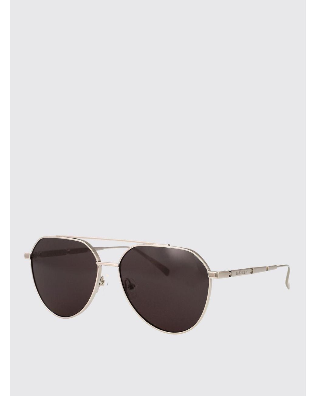 McQueen Metallic Sunglasses Am0478S for men