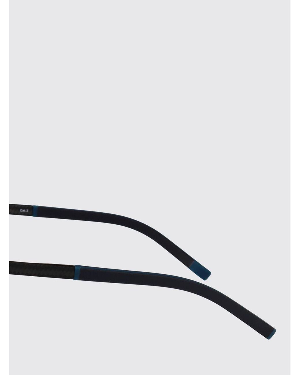 Tommy Hilfiger Blue Aviator Metal Sunglasses With Enameled Logo for men