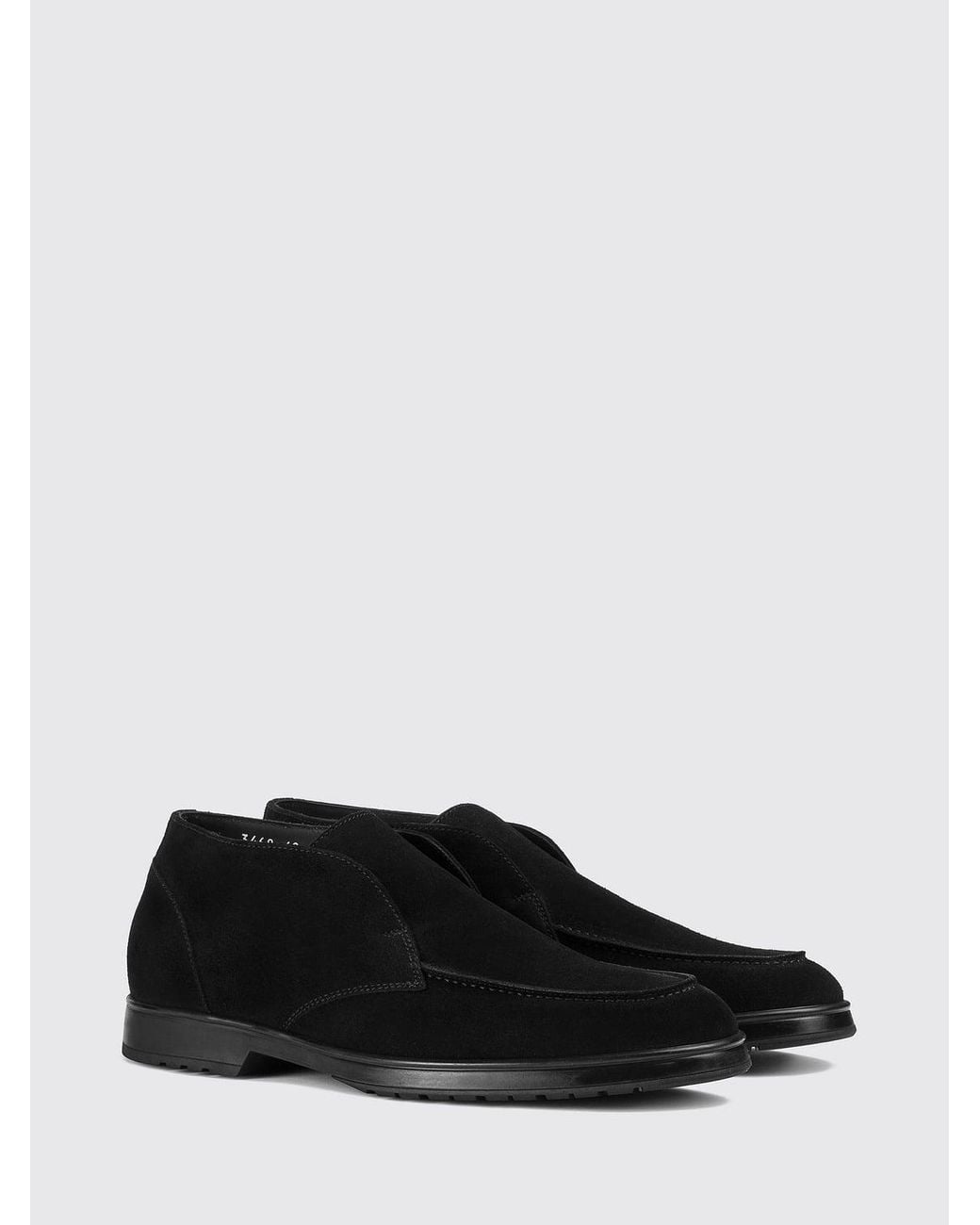 Doucal's White Suede Desert Boots for men