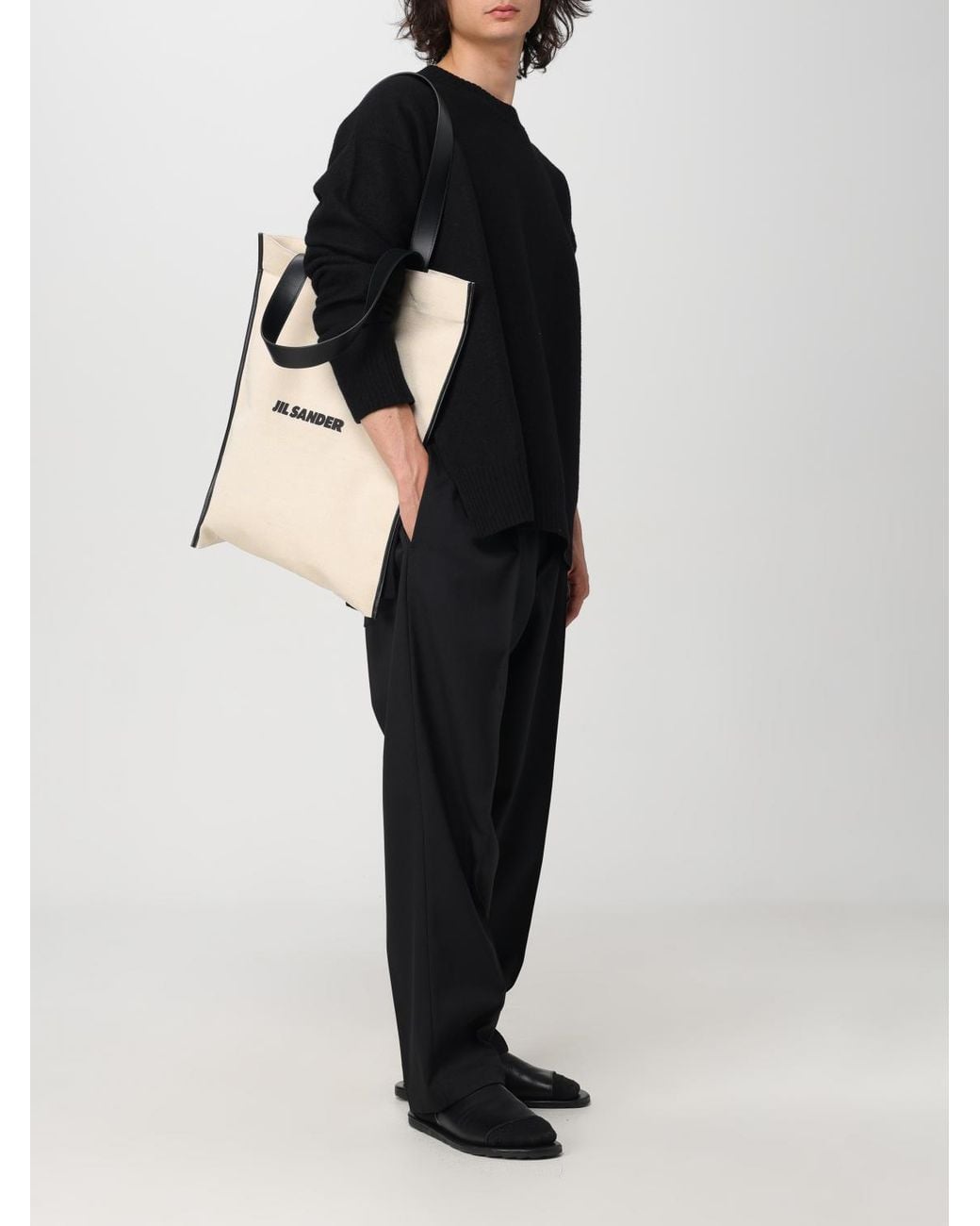 Bolsos Hombre Jil Sander de hombre de color White