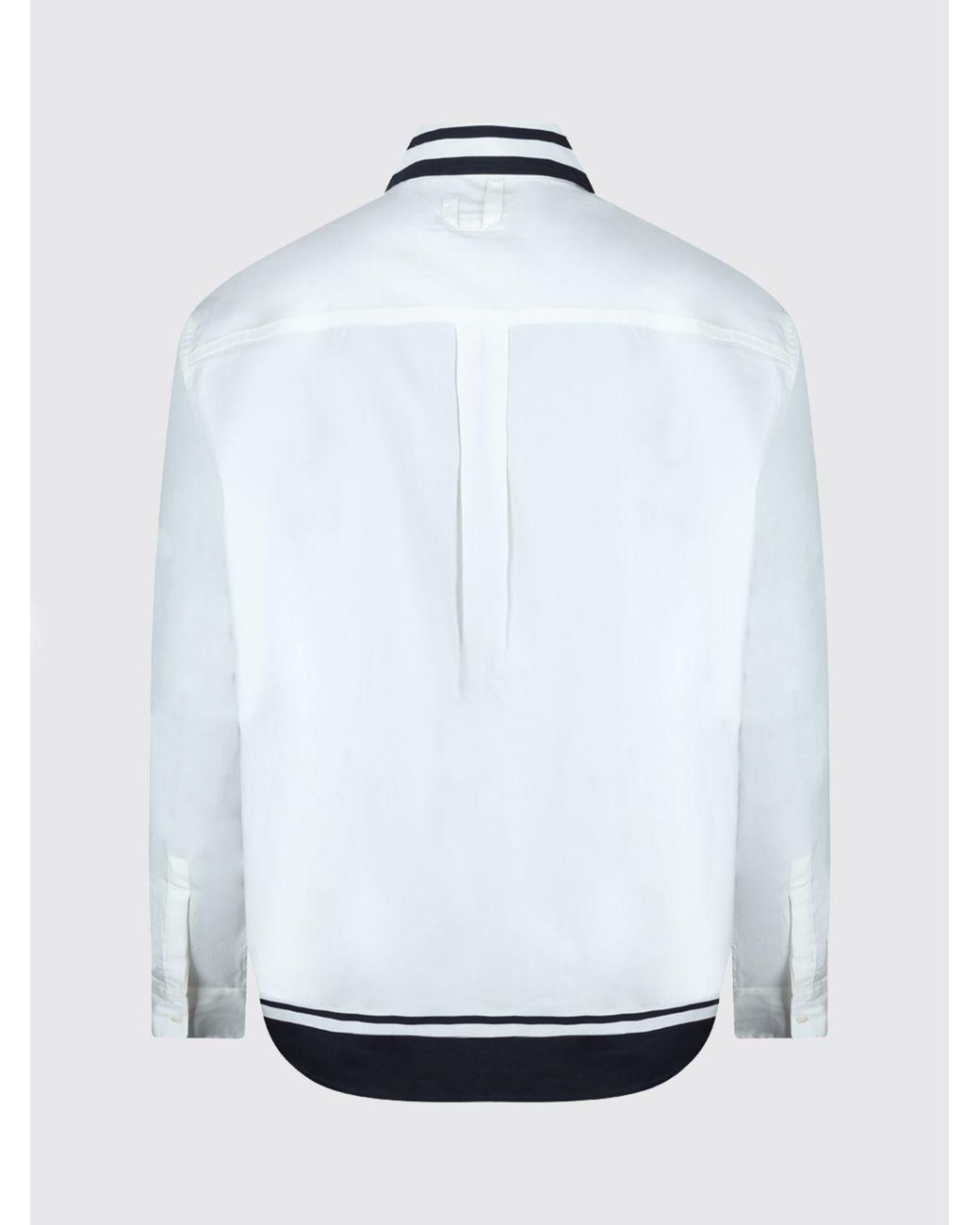 Jacquemus Gray Cotton Shirt With Graphic Print for men