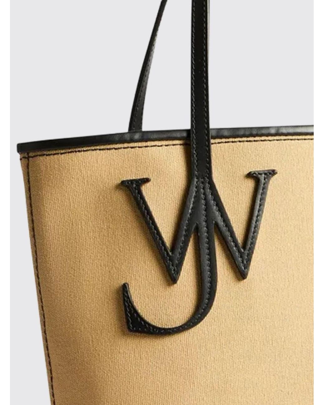 J.W. Anderson Natural Anchor Cotton Canvas Bag for men