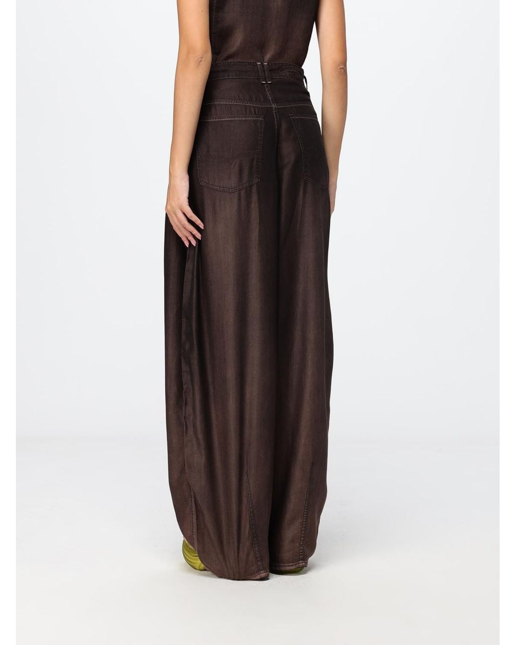 DIESEL Brown 1996 D-Sire Oversized Wide Leg Jeans