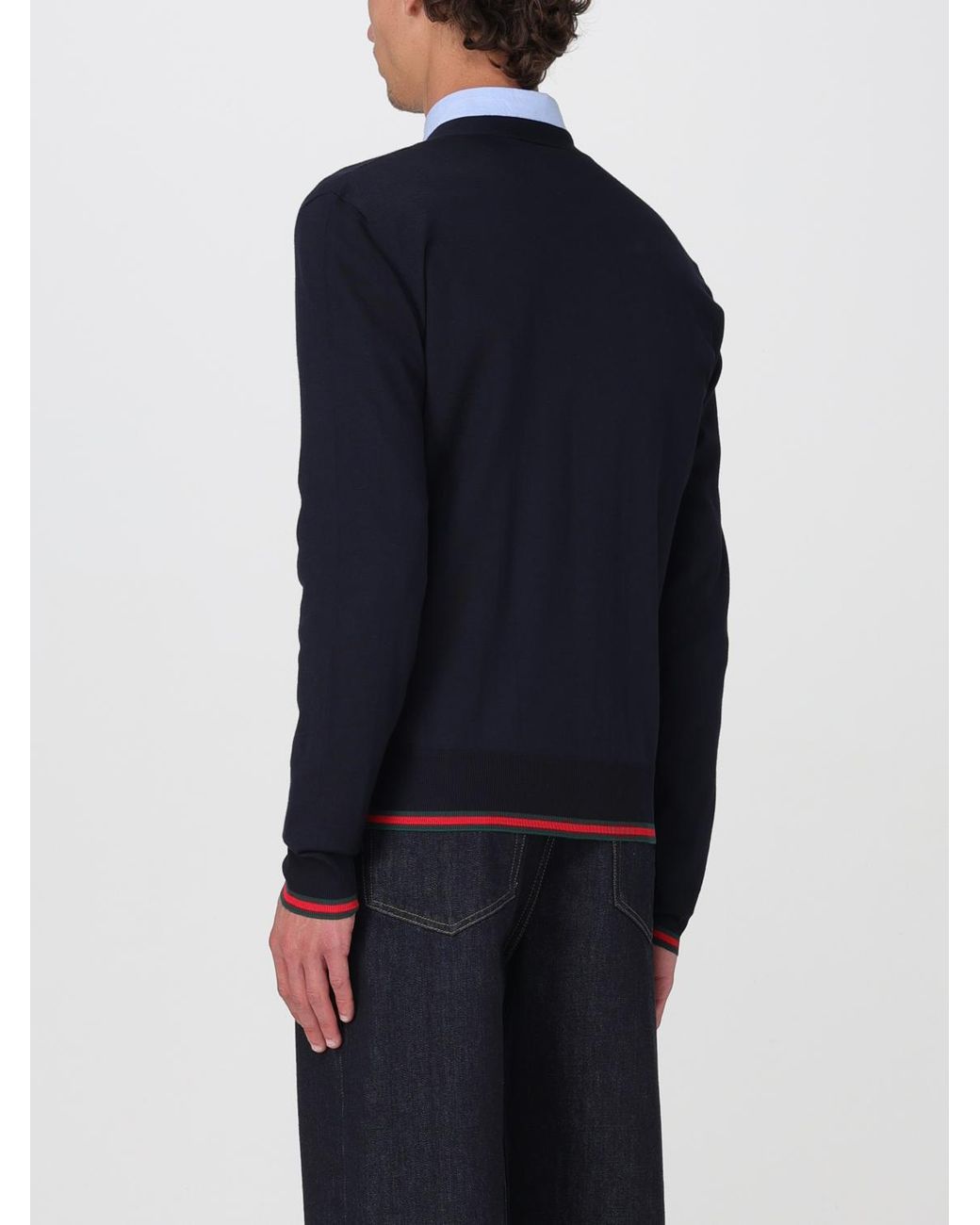 Gucci Blue Cardigan for men