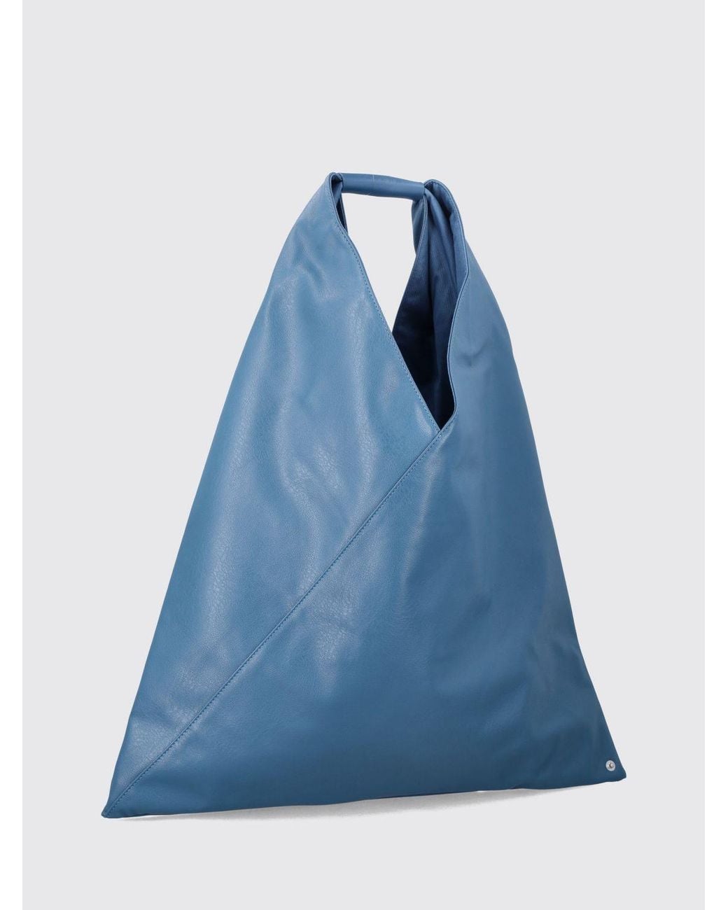 MM6 by Maison Margiela Blue Japanese Shoulder Bag With Stitch