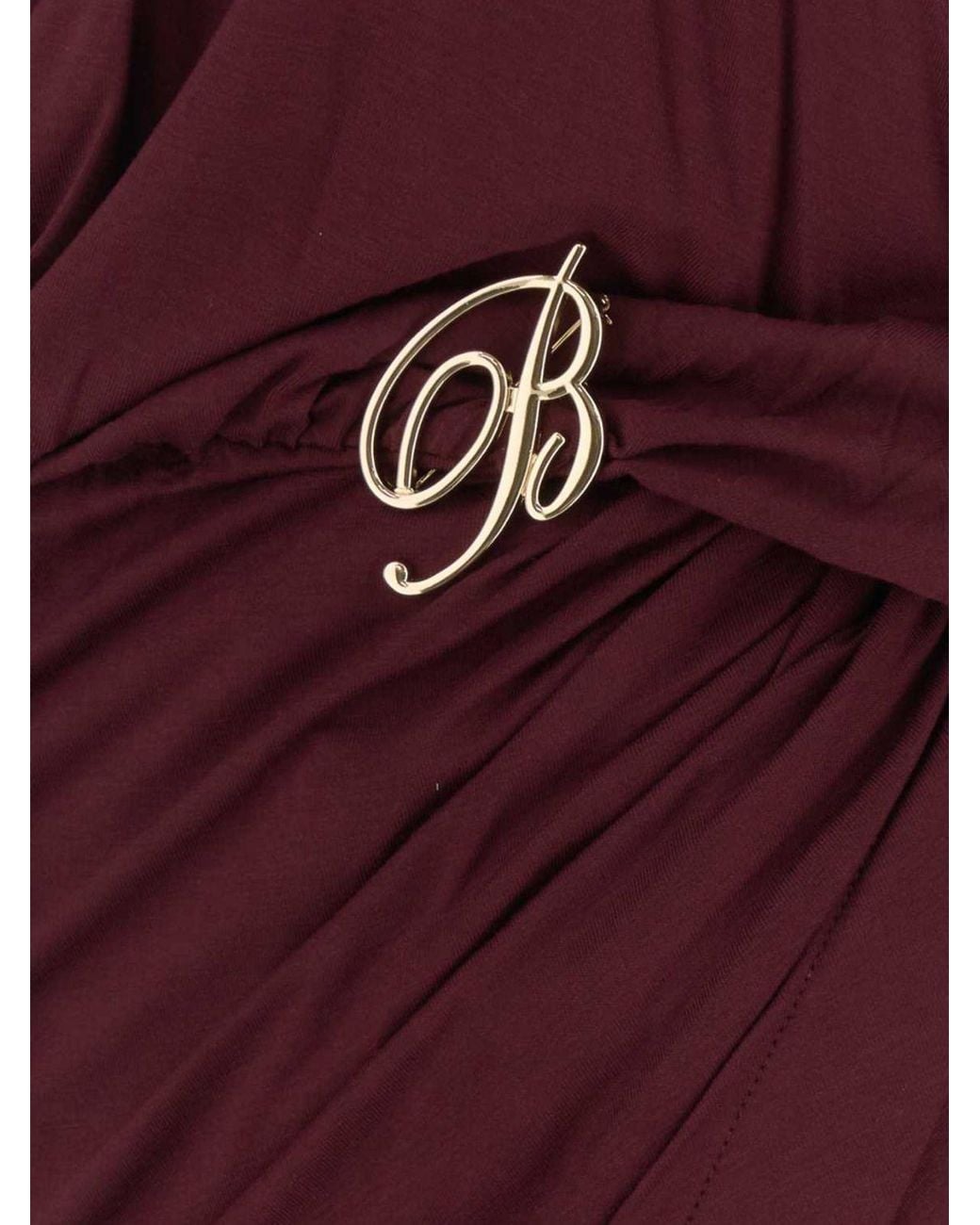 Blumarine Purple Dress