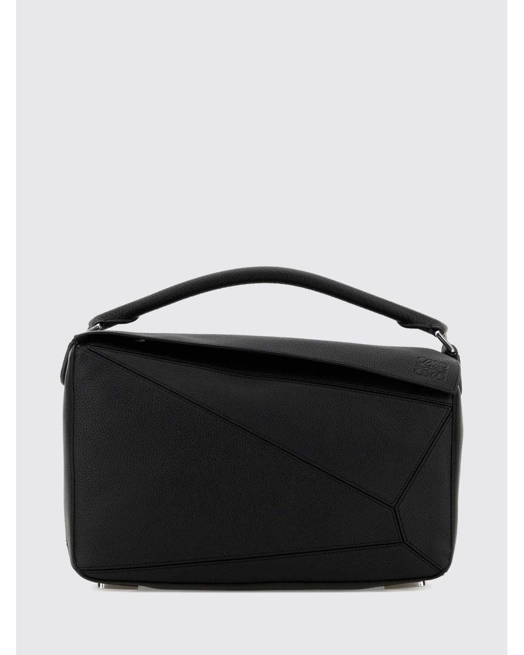 Loewe Black Large Puzzle Bag for men