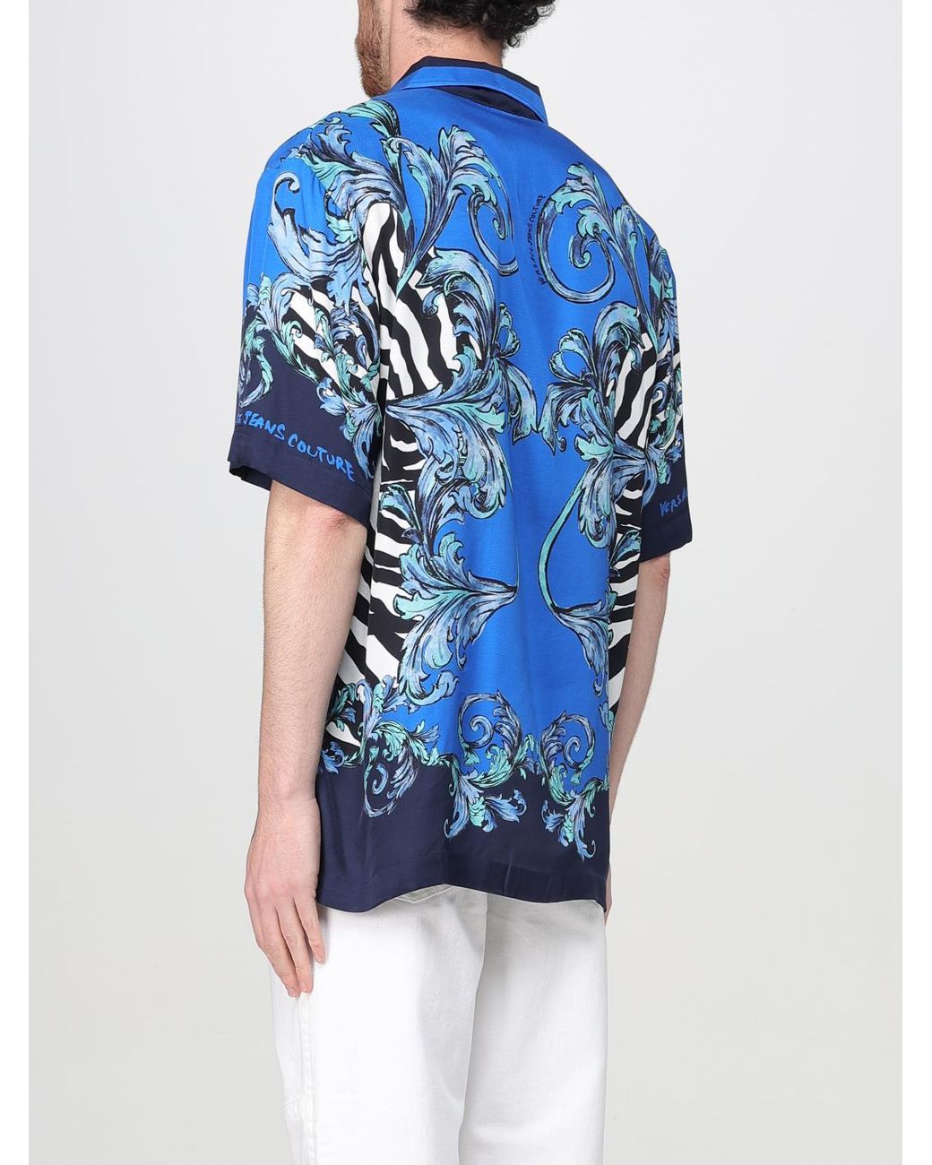 Versace Jeans Couture Blue Shirt for men
