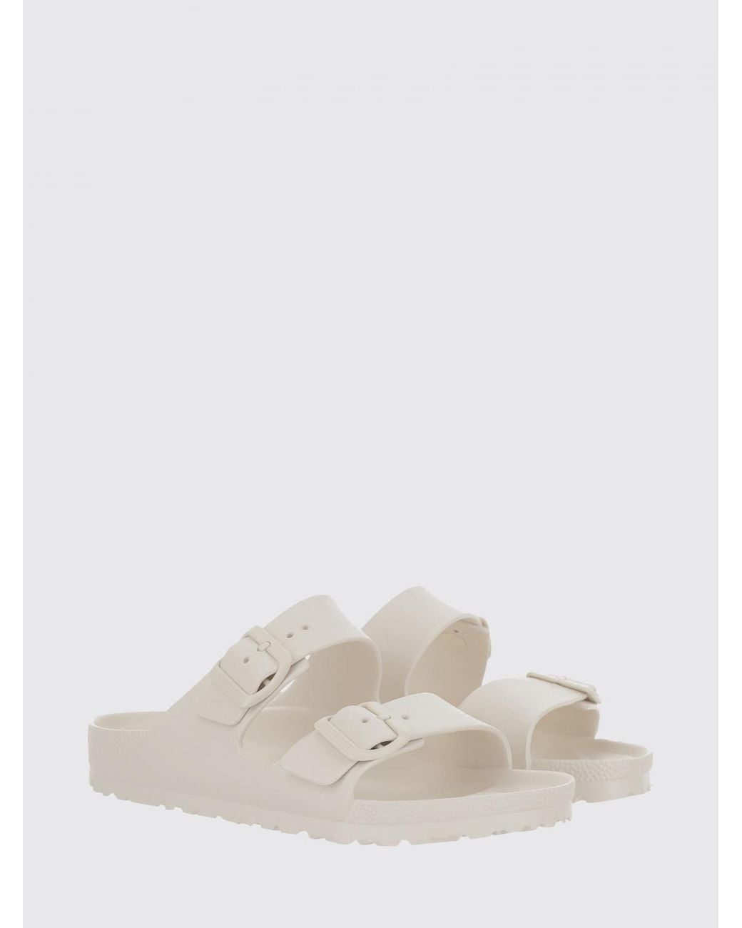 Birkenstock White Arizona Eva Eva Rubber Sandals