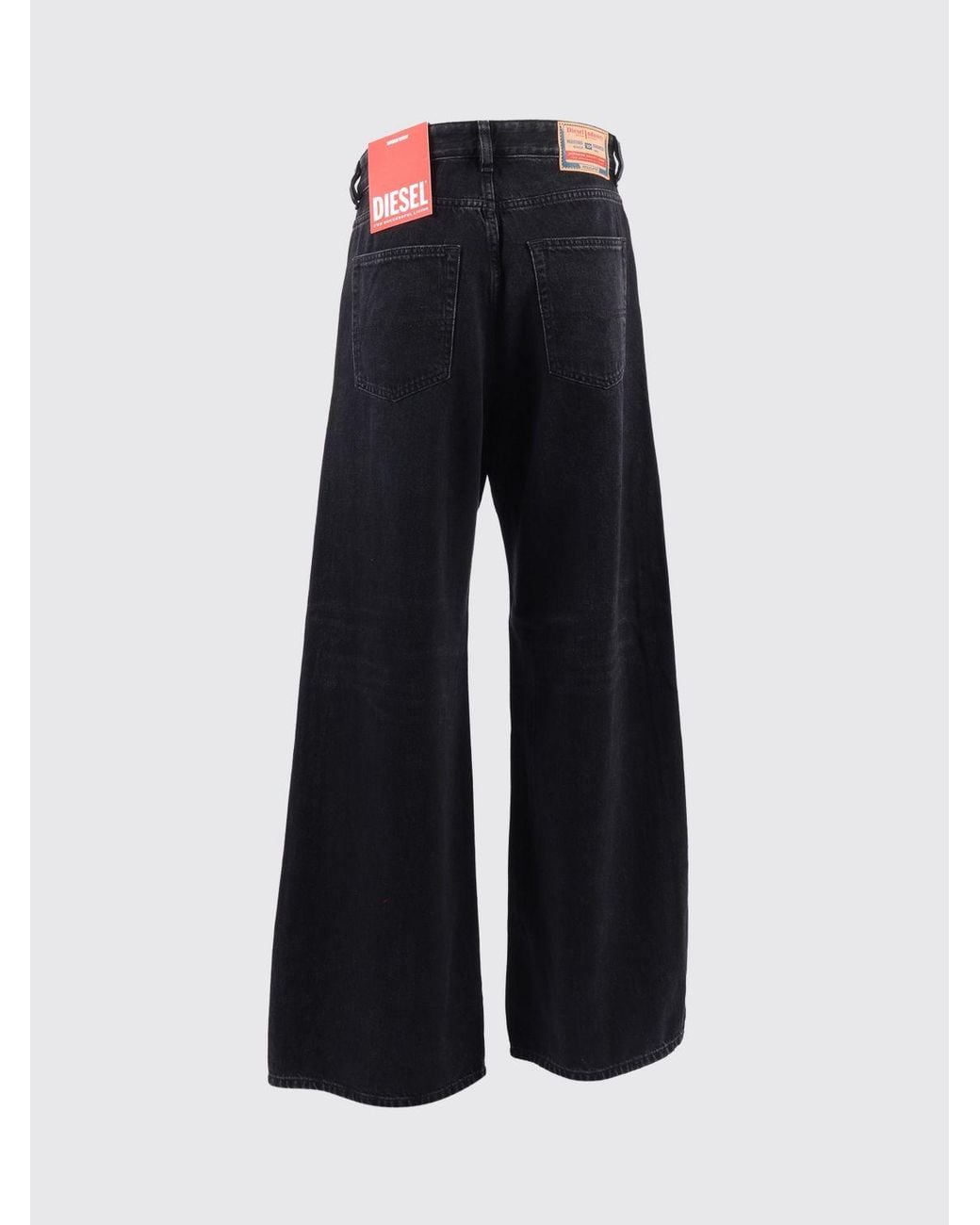DIESEL Blue 1996 D-Sire High-Waisted Wide-Leg Denim Jeans