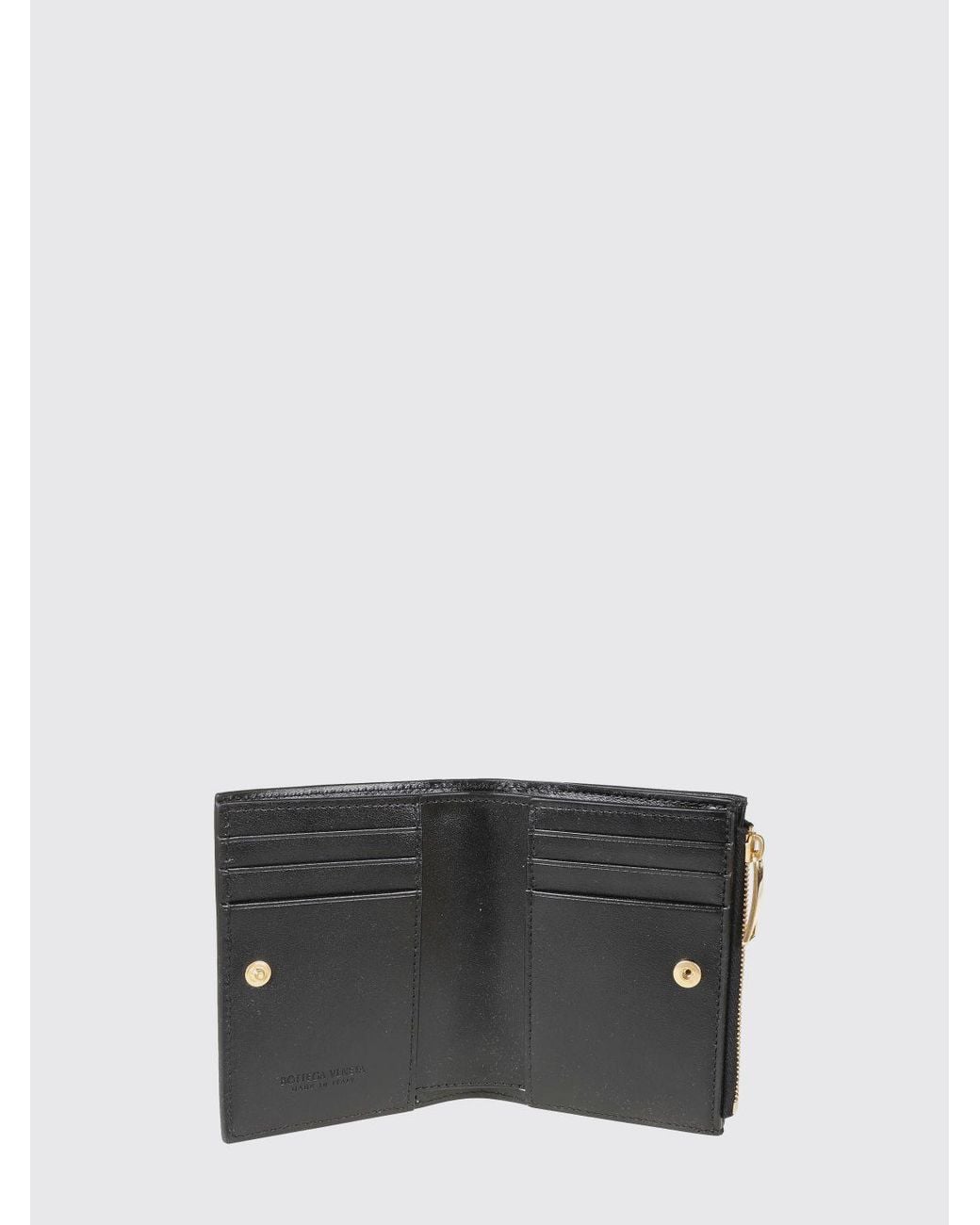 Bottega Veneta Red Intrecciato Calfskin Bifold Wallet