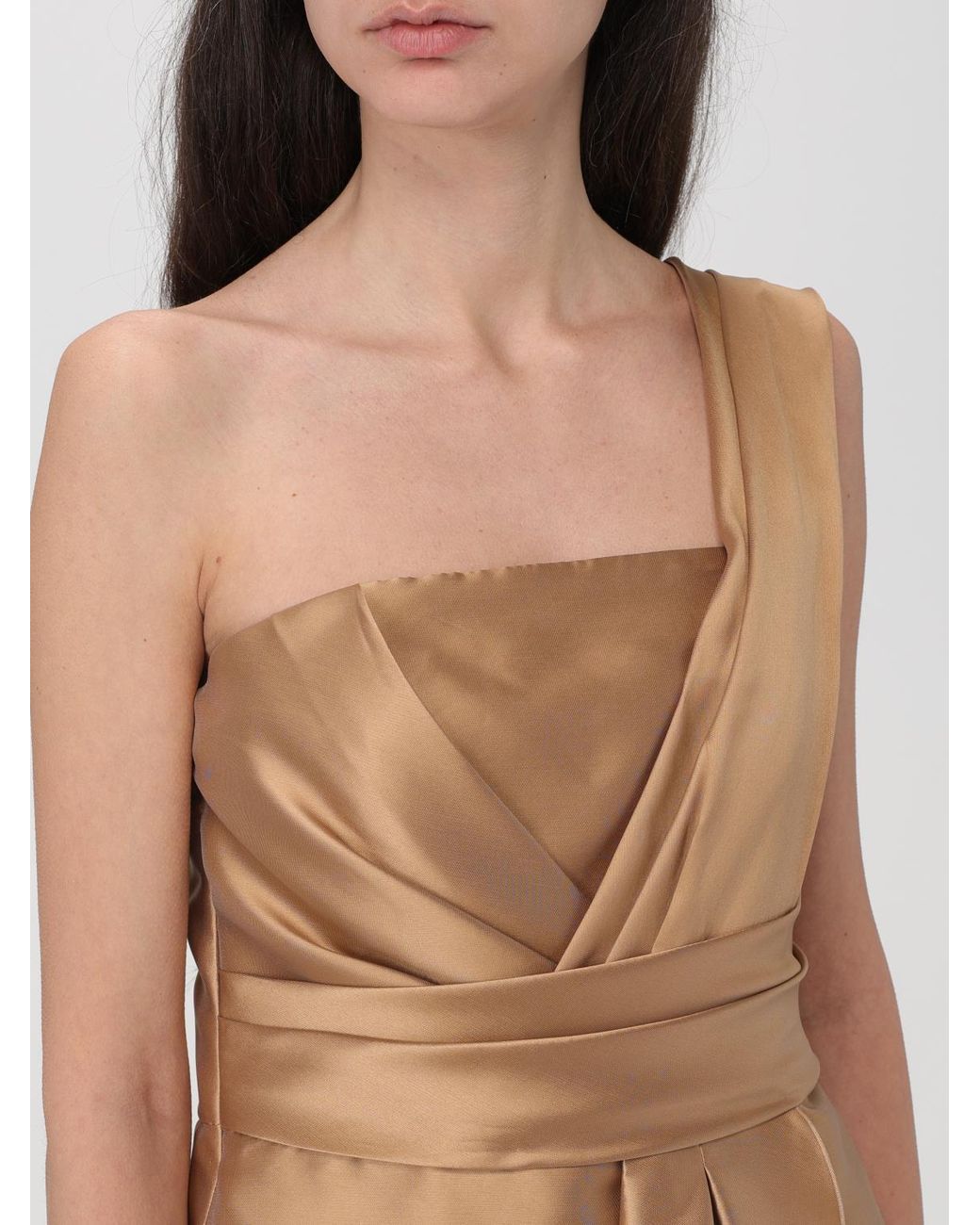 Alberta Ferretti Natural Dress
