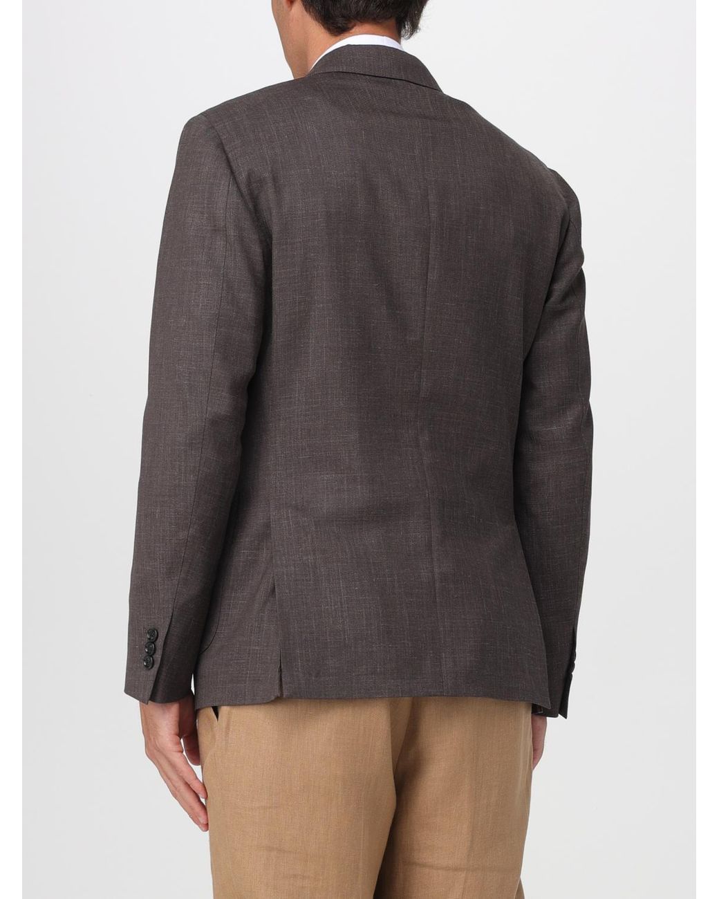 Lardini Gray Jacket for men