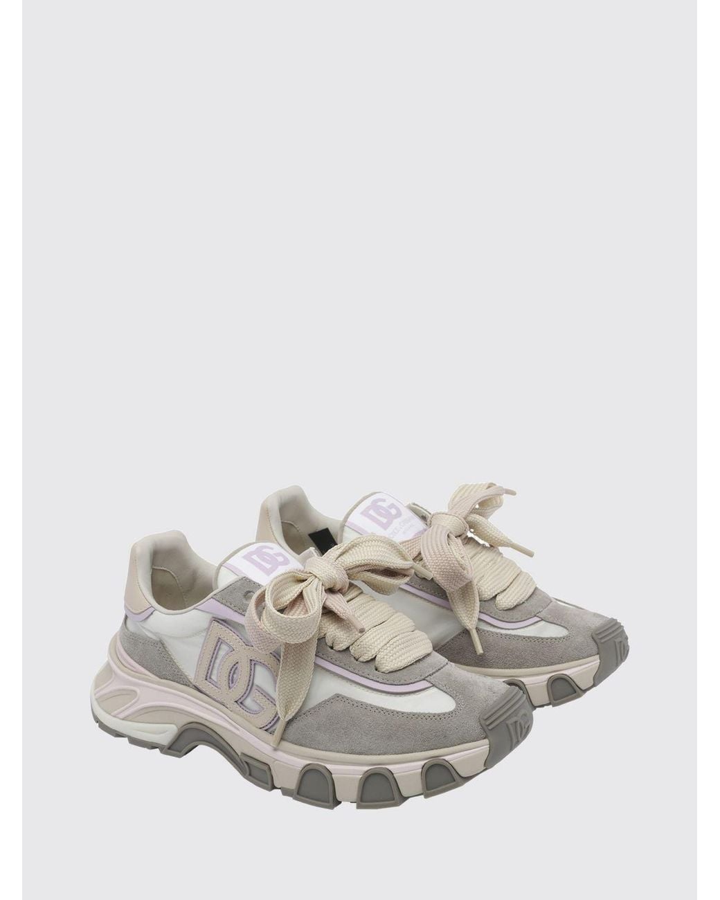 Dolce & Gabbana White Dolce &Amp Gabbana Dg Country Road Sneakers