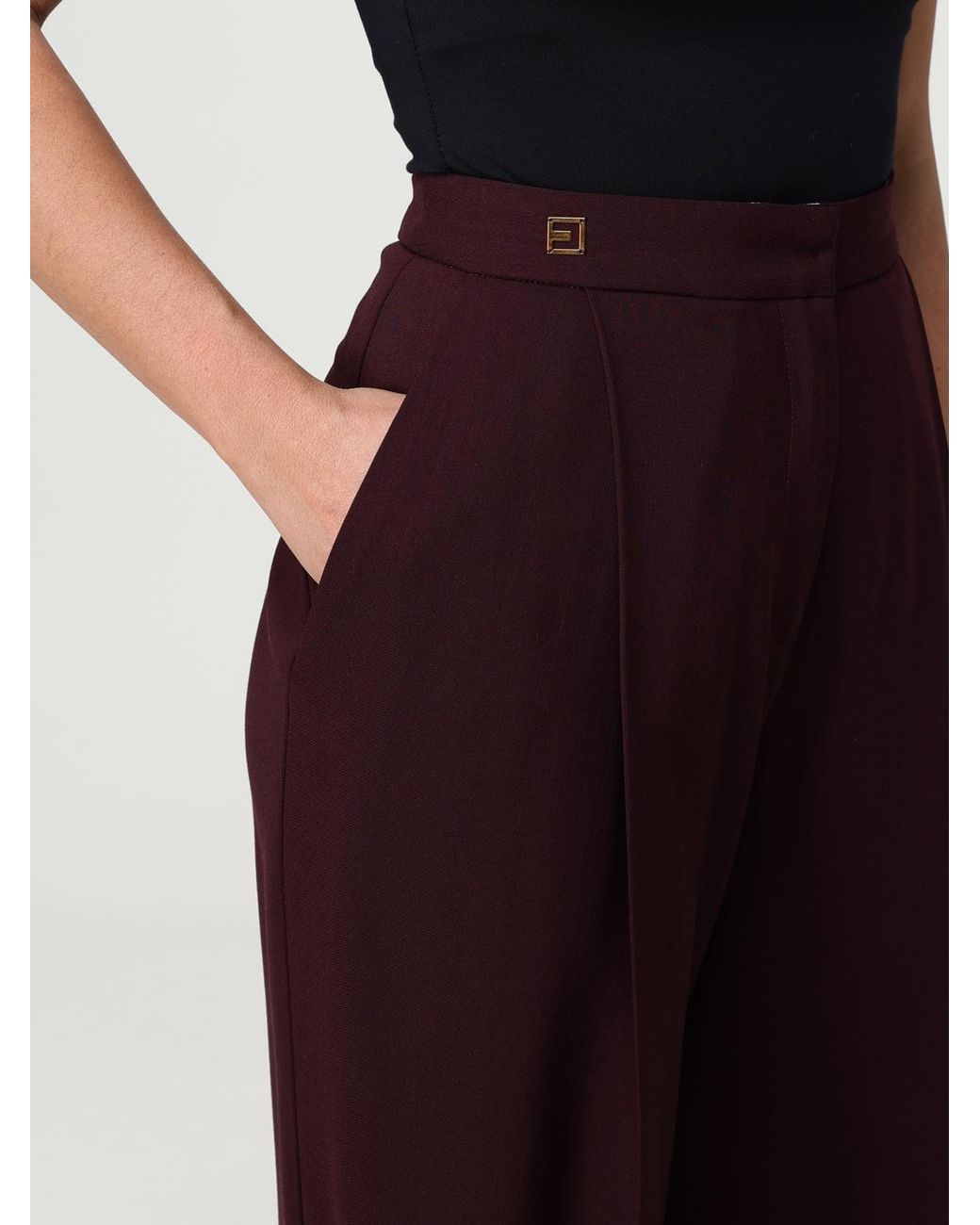 Elisabetta Franchi Multicolor Trousers