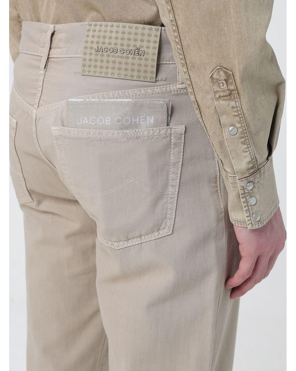 Jacob Cohen Natural Pants for men