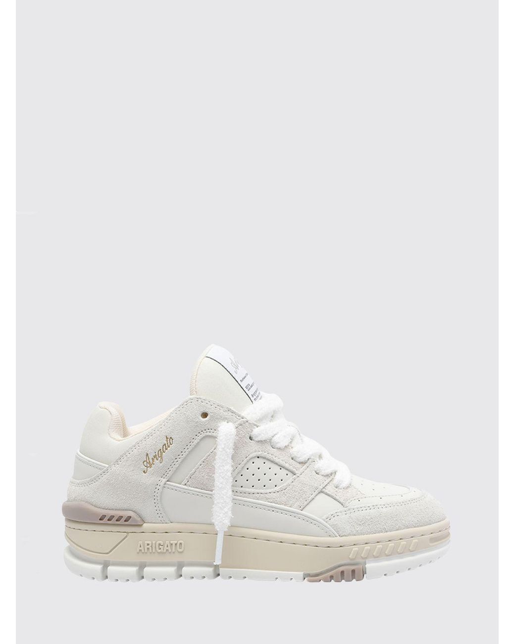 Axel Arigato White Area Lo Leather Sneakers
