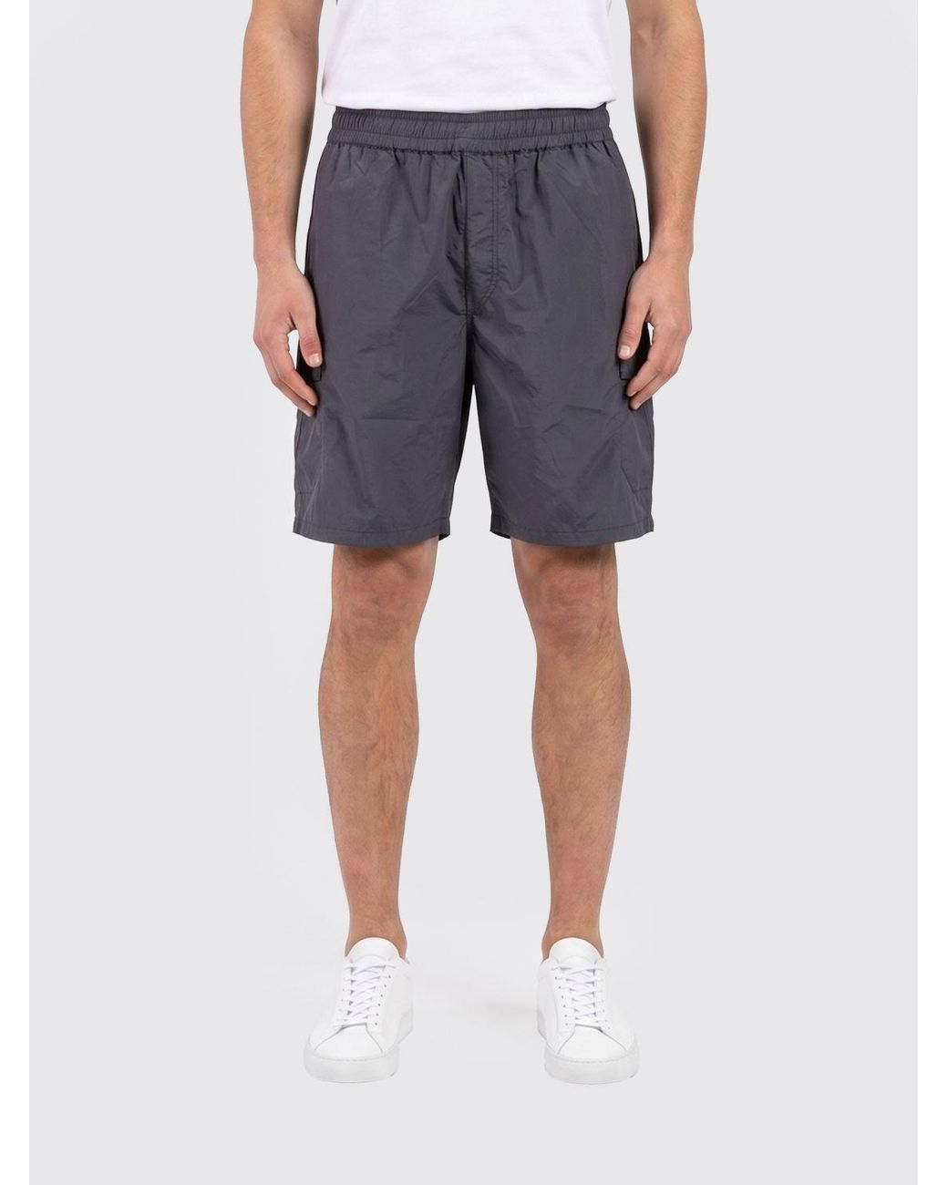 Colmar Blue Technical Fabric Cargo Shorts for men
