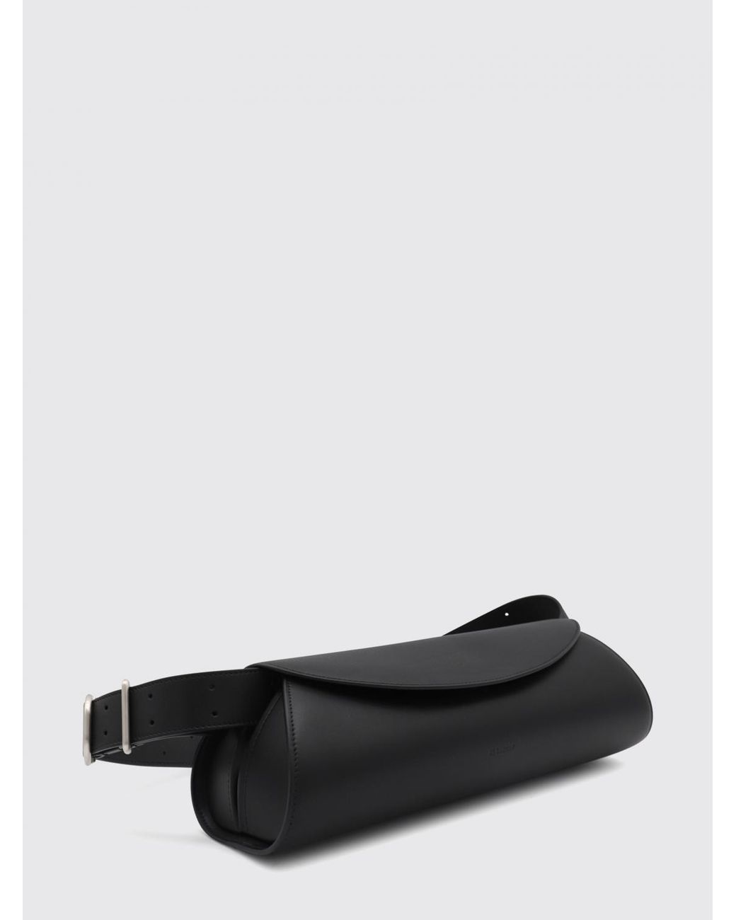 Jil Sander White Cannolo Leather Bag for men