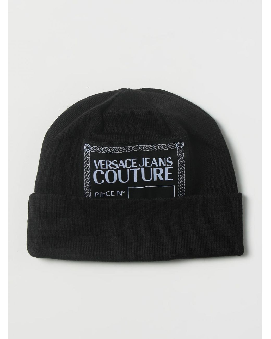 Versace Jeans Couture Black Hat for men