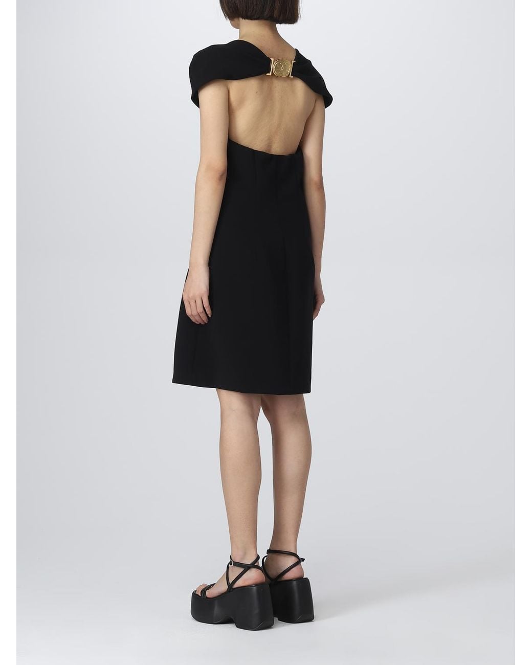 Moschino Couture Black Dress