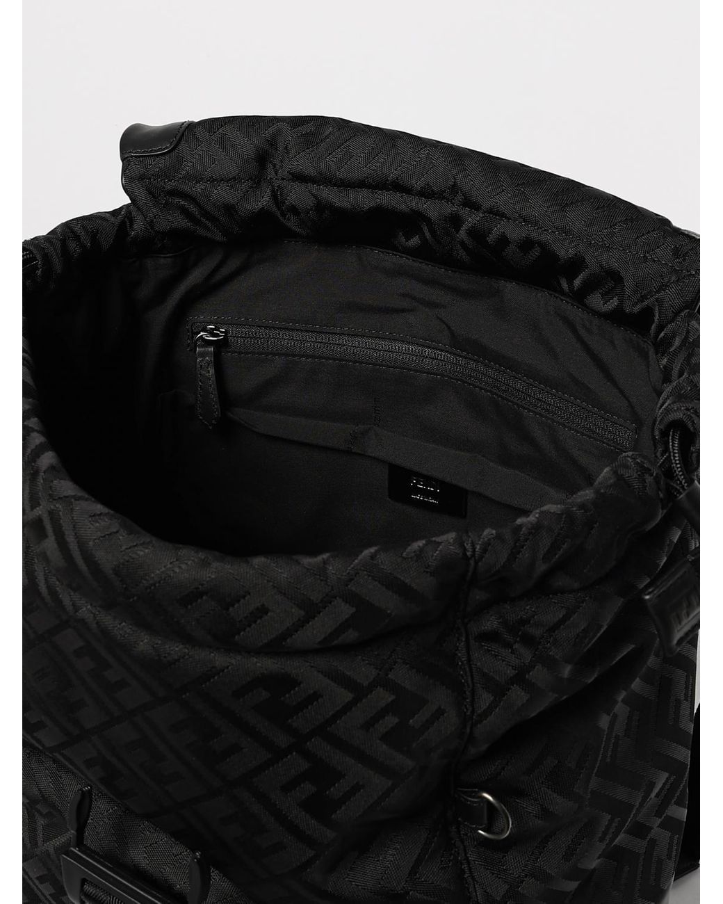 Fendi Black Flux Backpack for men