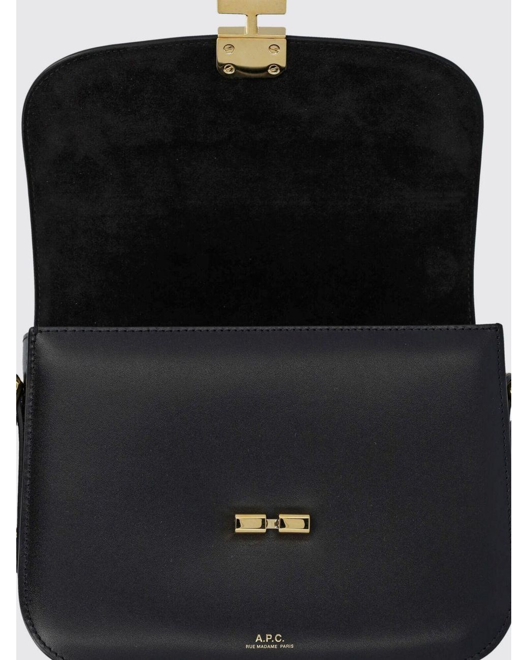 A.P.C. Black Grace Mini Crossbody Bag