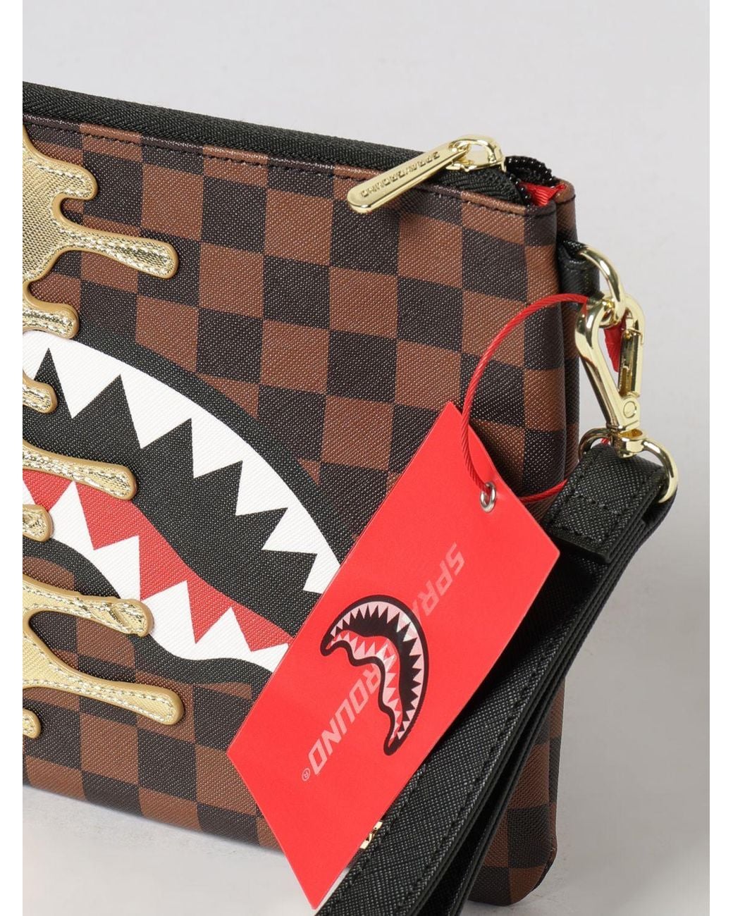 Sprayground Red Pouch for men