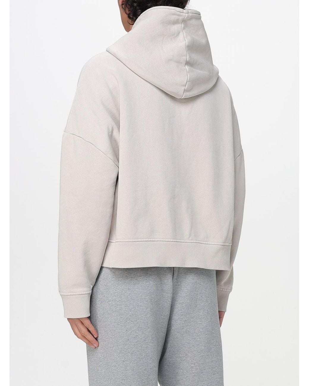 Entire studios Gray Cotton Hoodie for men