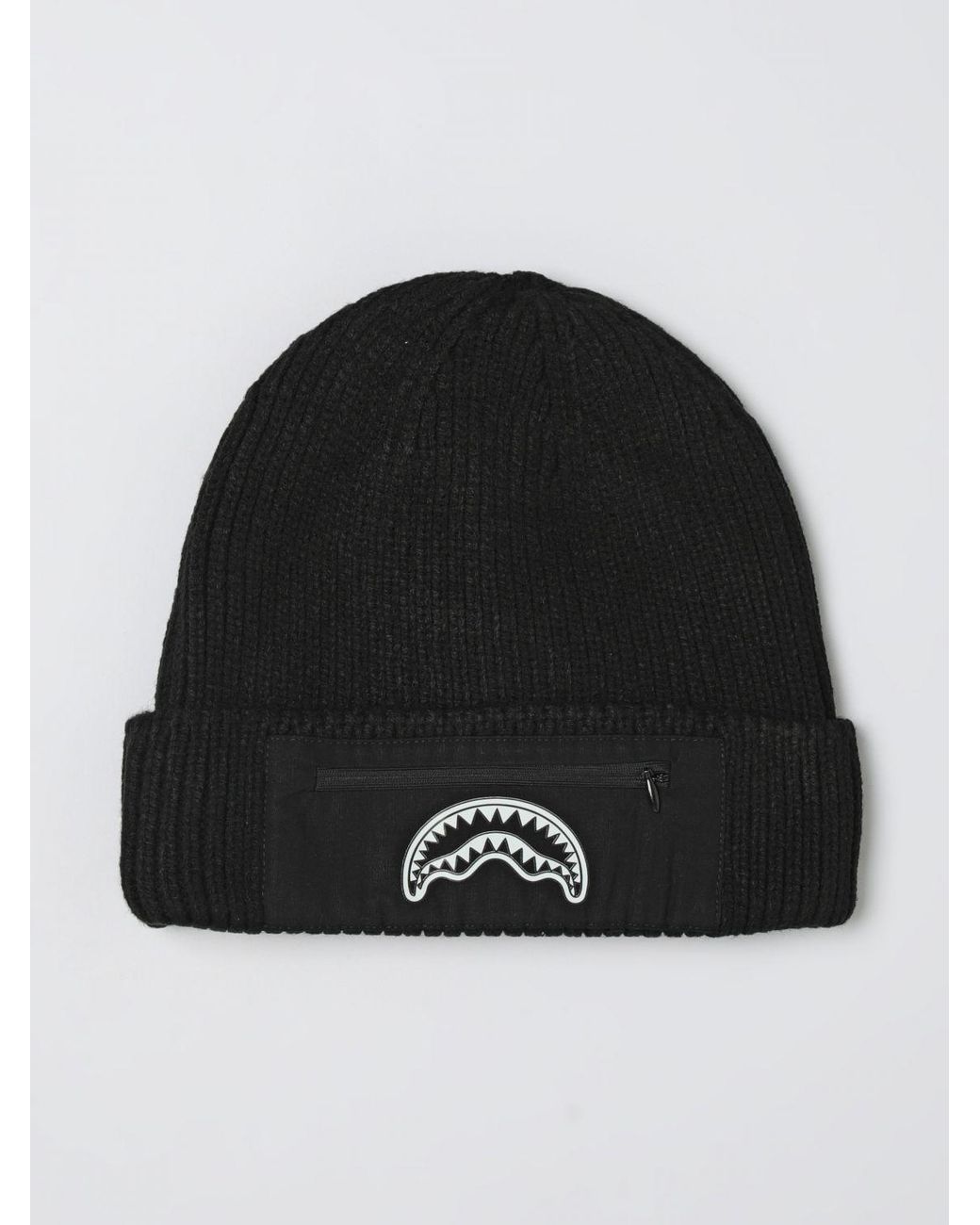 Gorro De Punto De Poliéster Elástico Sprayground de hombre de color Black