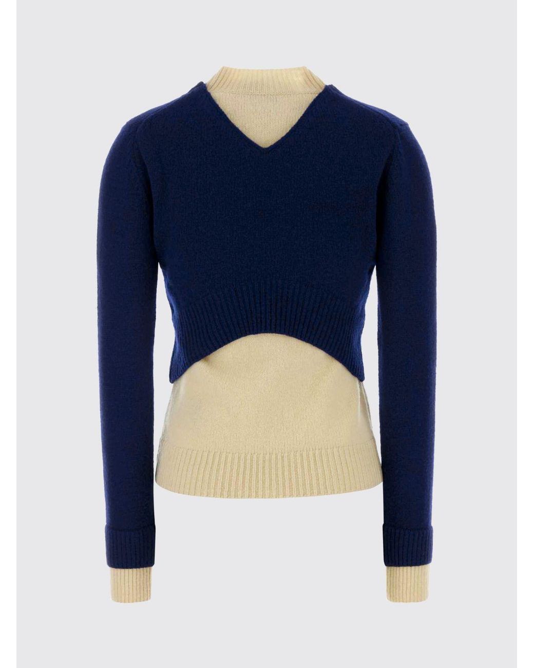 Jil Sander Blue Sweater