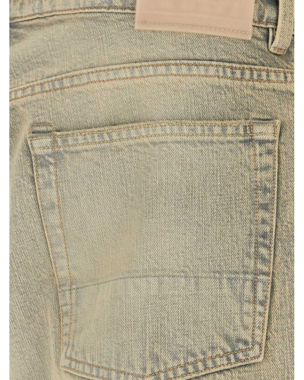 Our Legacy Natural Our Third Cut Mid-Rise Wide-Leg Denim Jeans for men