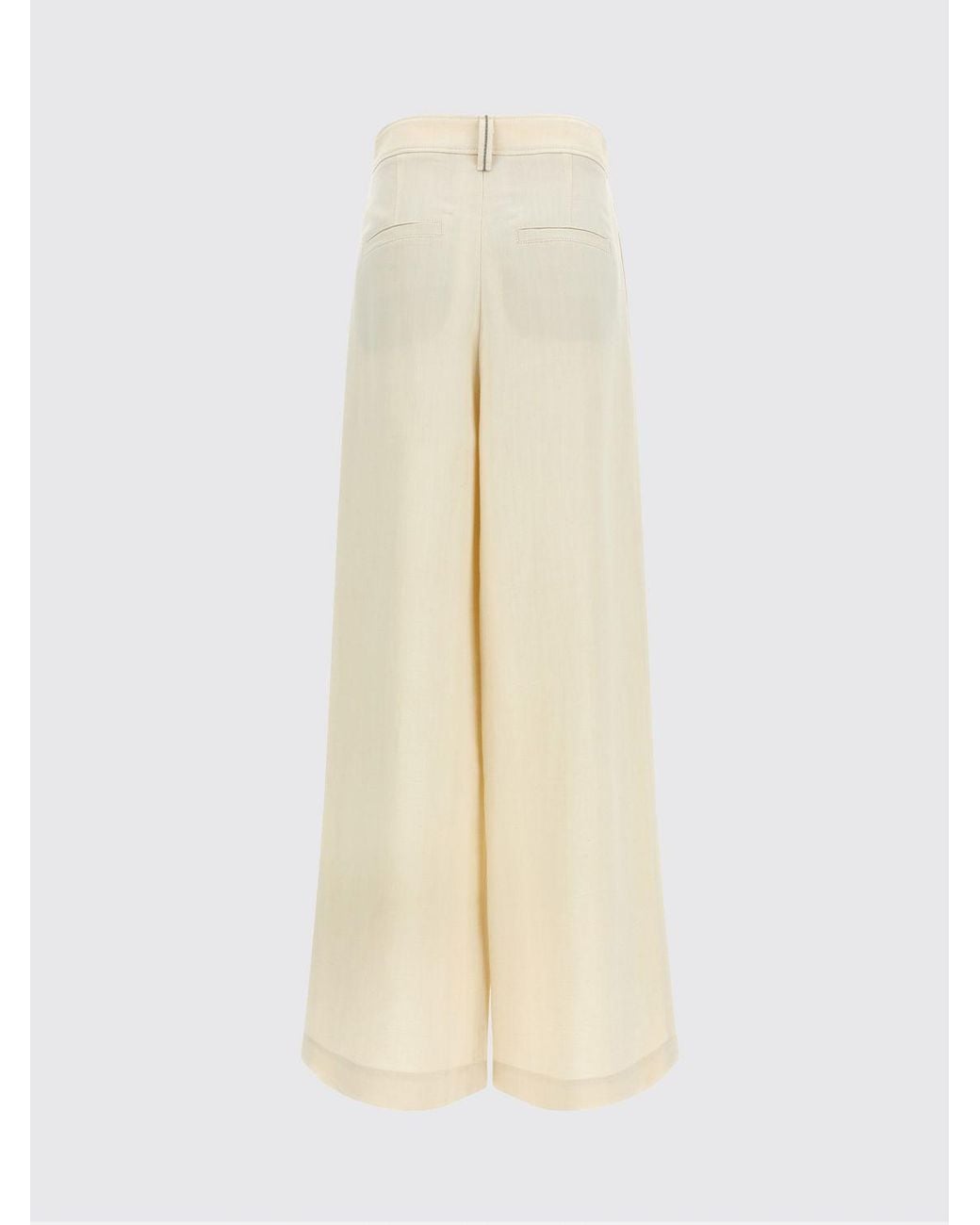 Brunello Cucinelli Natural Pants
