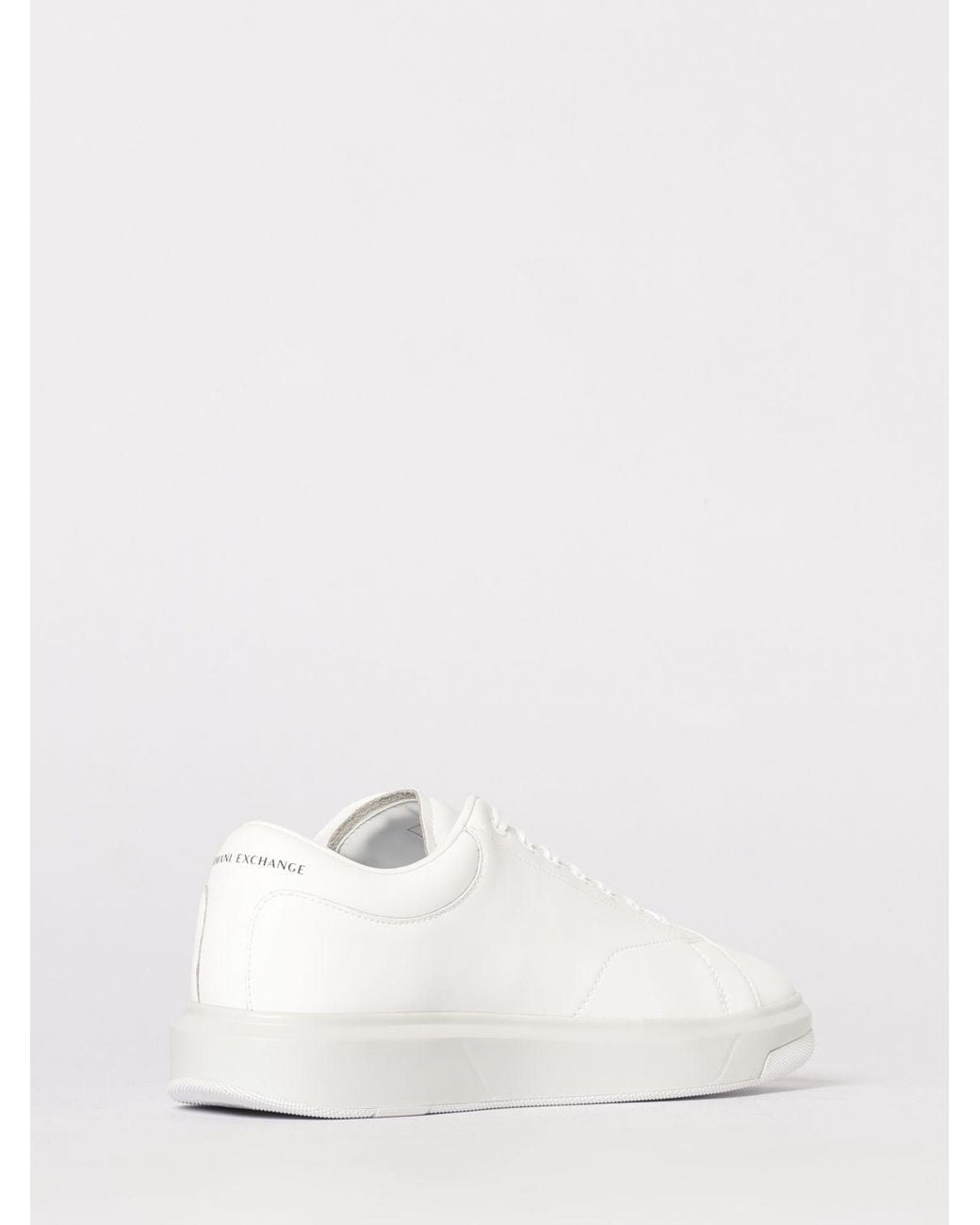 ARMANI EXCHANGE Natural Leather Sneakers for men