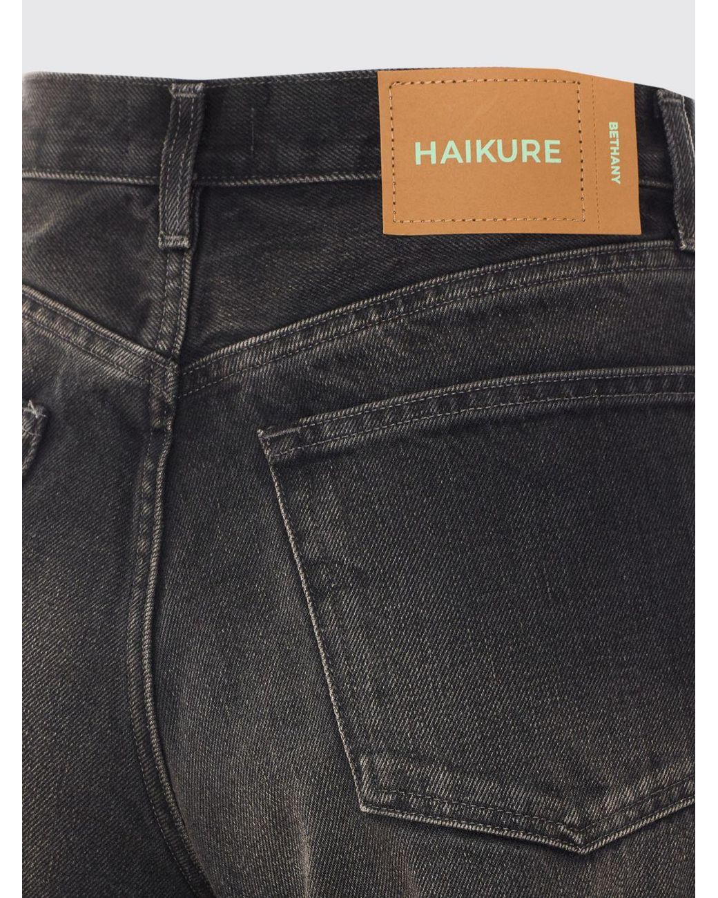 Haikure Blue Bethany Mid-Rise Wide-Leg Jeans