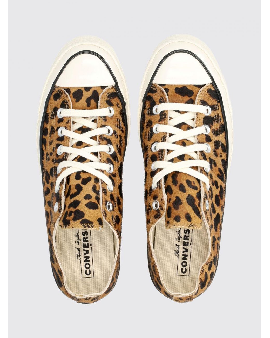 Converse White Chuck 70 Ox Animal Print Pony Hair Low-Top Sneakers for men