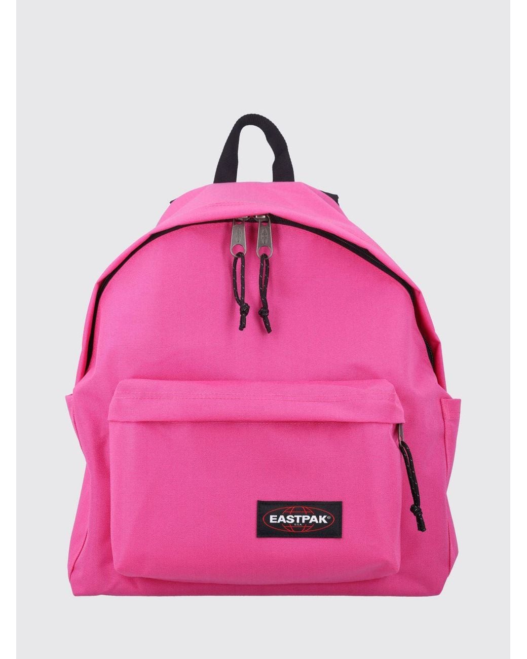 Eastpak Pink Padded Pak'R Tech Fabric Backpack With Zipped Front Pocket for men