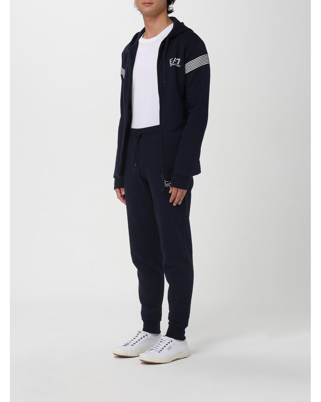 EA7 Blue Sweat for men