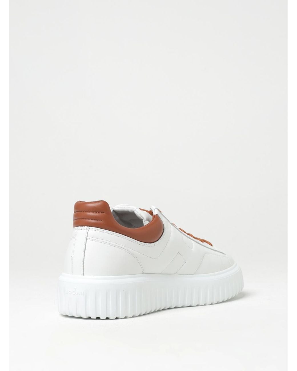 Hogan H-Stripes Leder-Sneakers in Natural für Herren