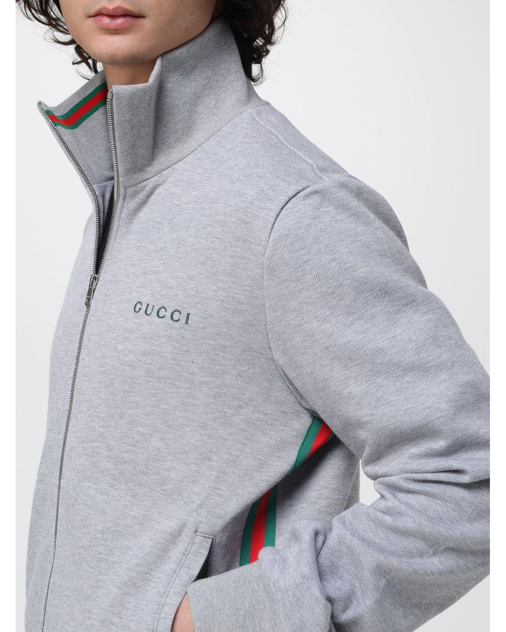 Gucci Gray Sweatshirt for men