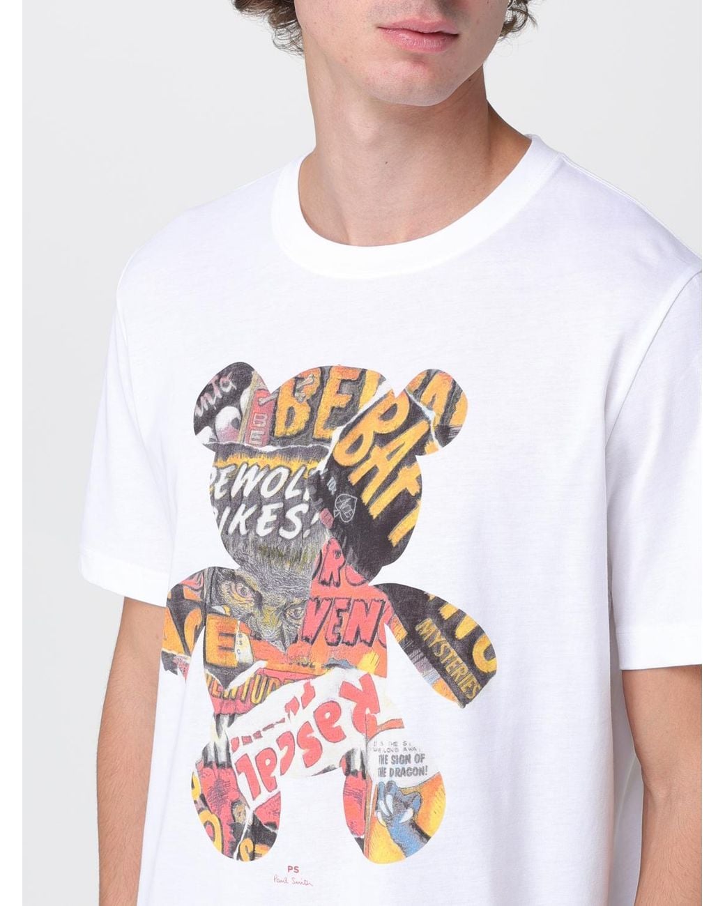 Paul Smith White Polo Shirt for men