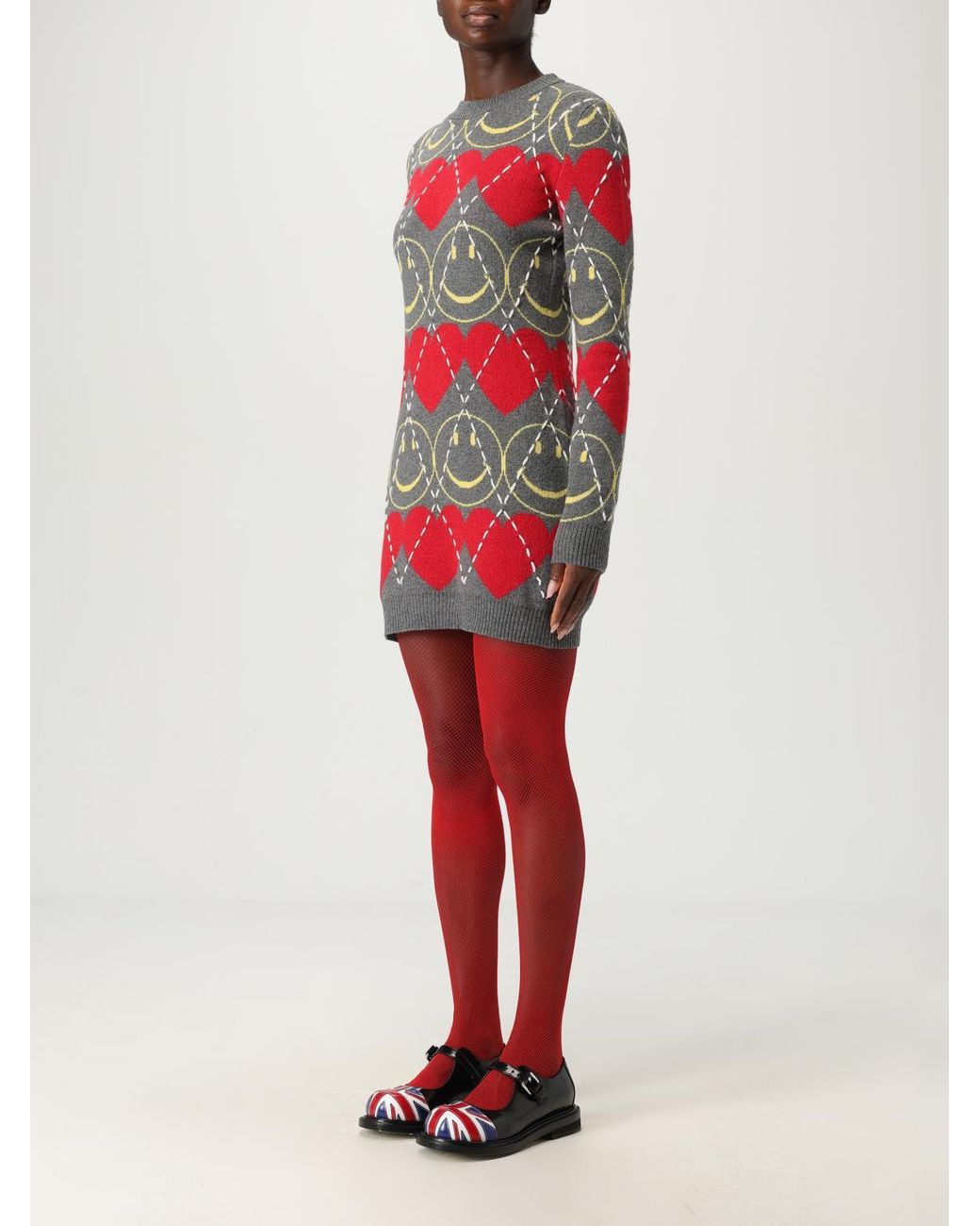 Moschino Couture Red Dress